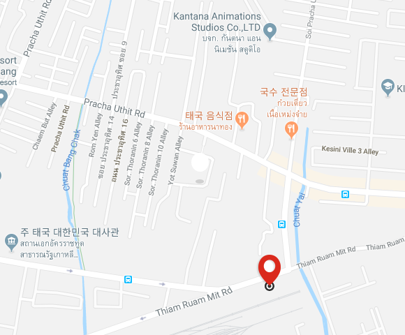 Map of Bangkok office