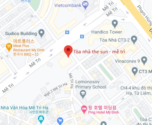 Map of Ha Noi office